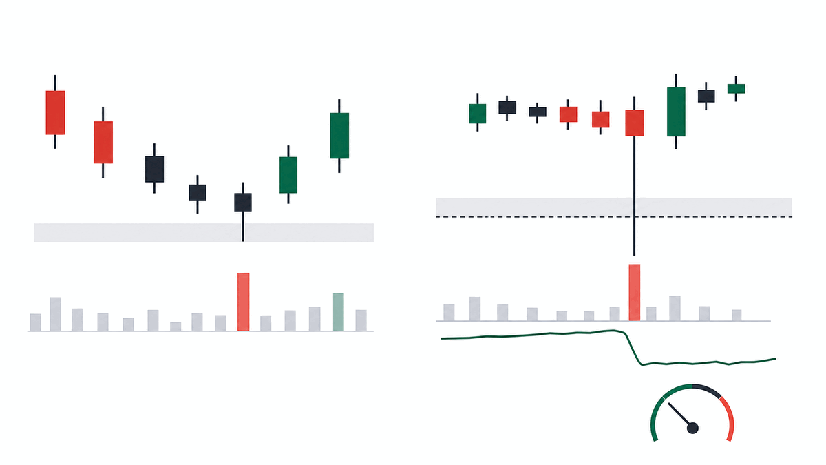 The same accumulation mechanism appears compressed into 4-hour signatures in crypto